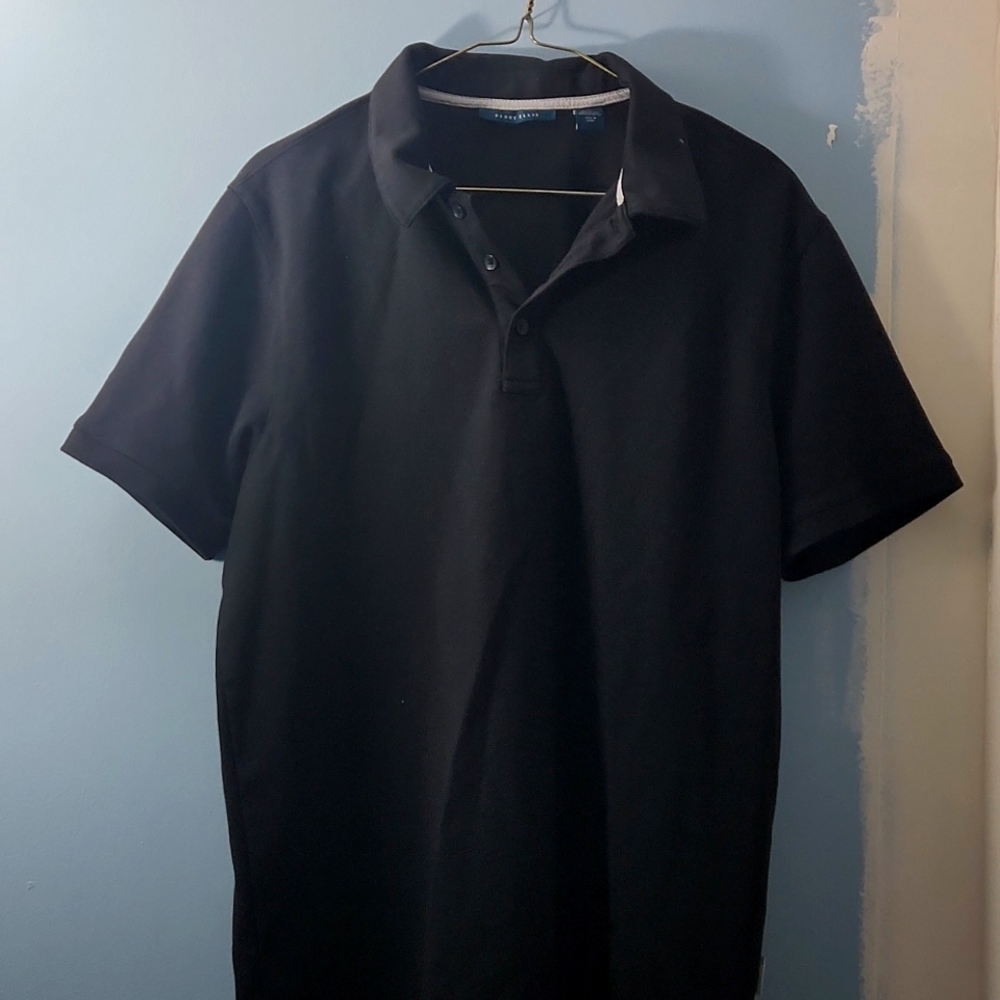 Perry Ellis black short sleeved polo